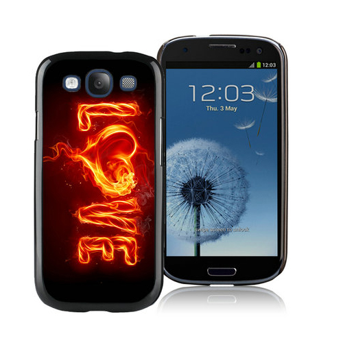 Valentine Fire Love Samsung Galaxy S3 9300 Cases DAL - Click Image to Close